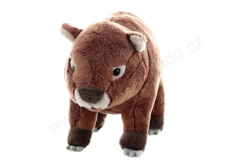 Plyšový Vombat obecný hnědý 20 cm