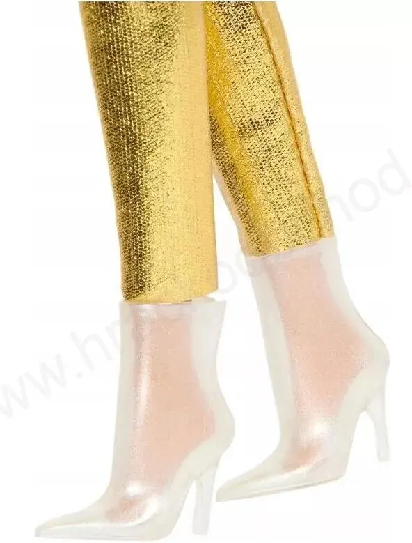 Barbie Modelka - zlatý overal HRH19