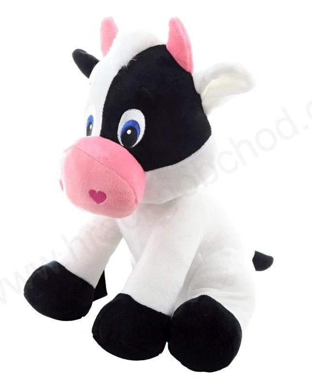 Plyšová veselá kravička / kráva 30 cm