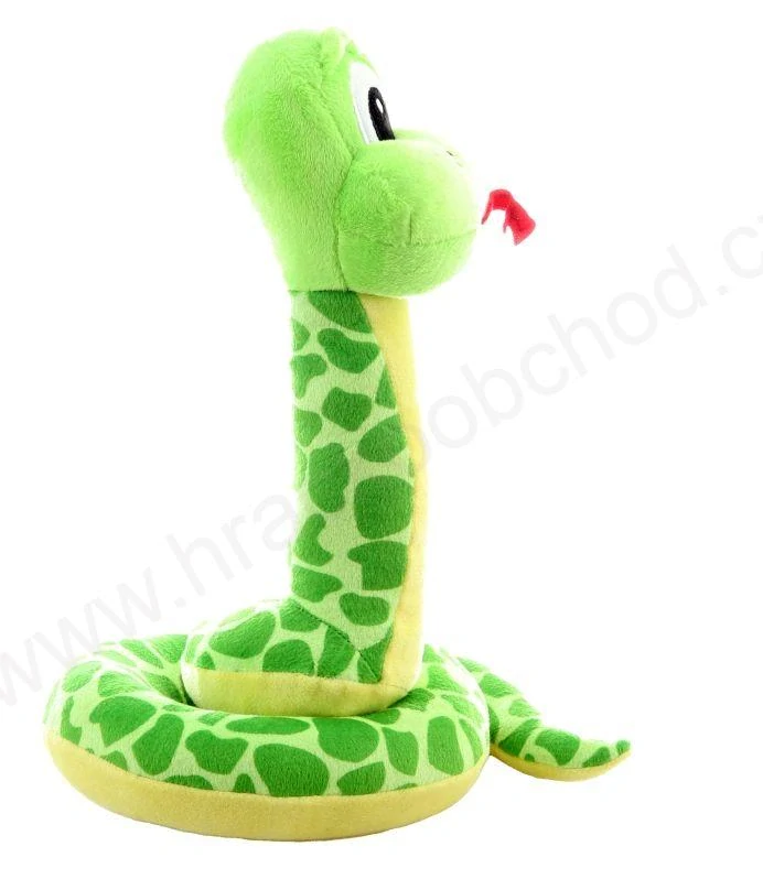 Plyšový veselý had 26 cm