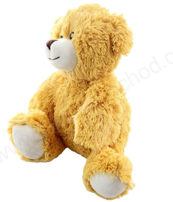 Plyšový Medvěd veselý světlý 22 cm