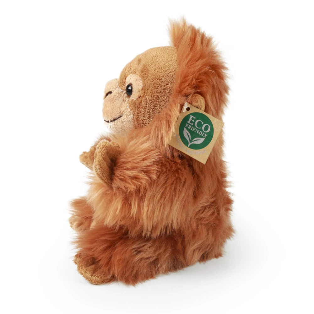 Plyšová opice orangutan 18 cm ECO-FRIENDLY