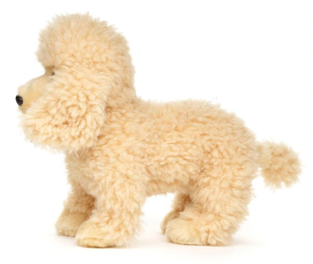 Plyšový pes Pudl béžový 24 cm ECO-FRIENDLY
