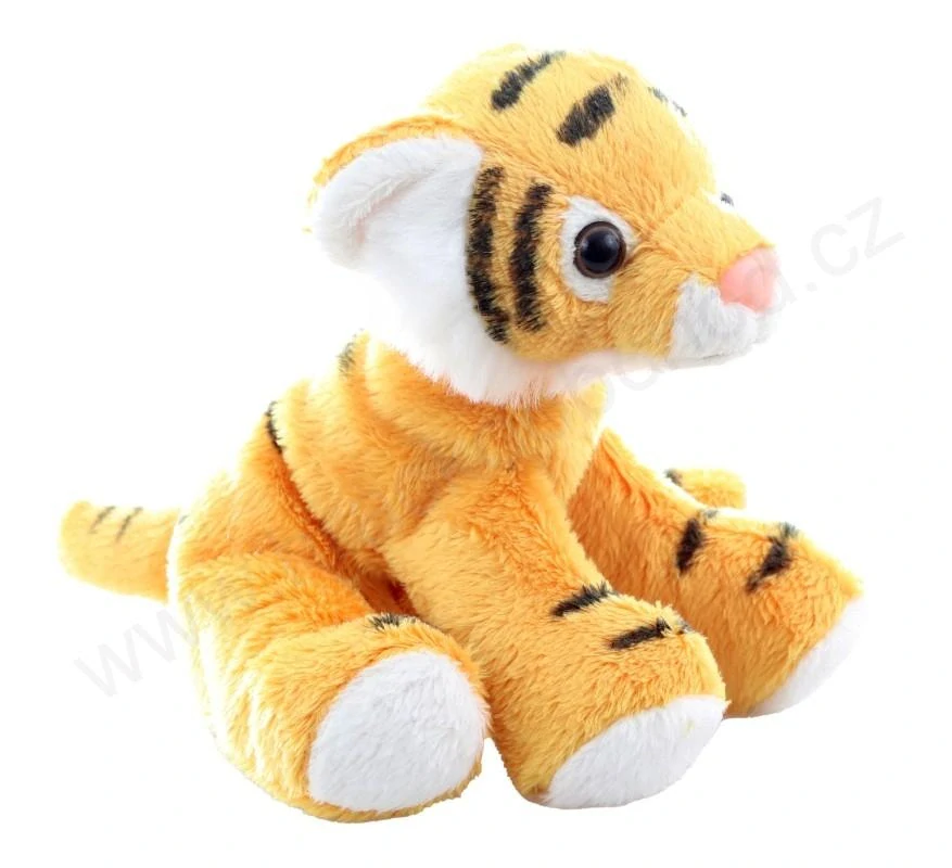 Plyšový Tygr hnědý sedící 15 cm