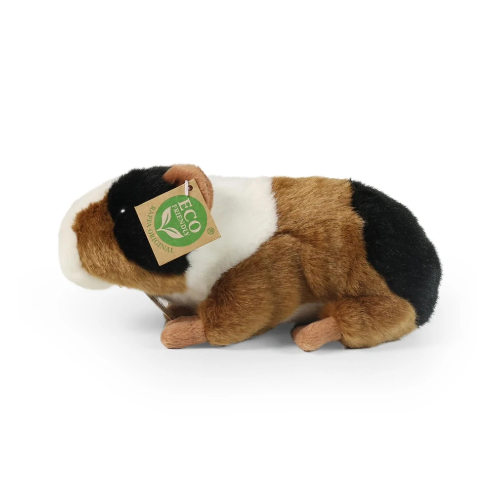 Plyšové morče 22 cm tříbarevné ECO-FRIENDLY