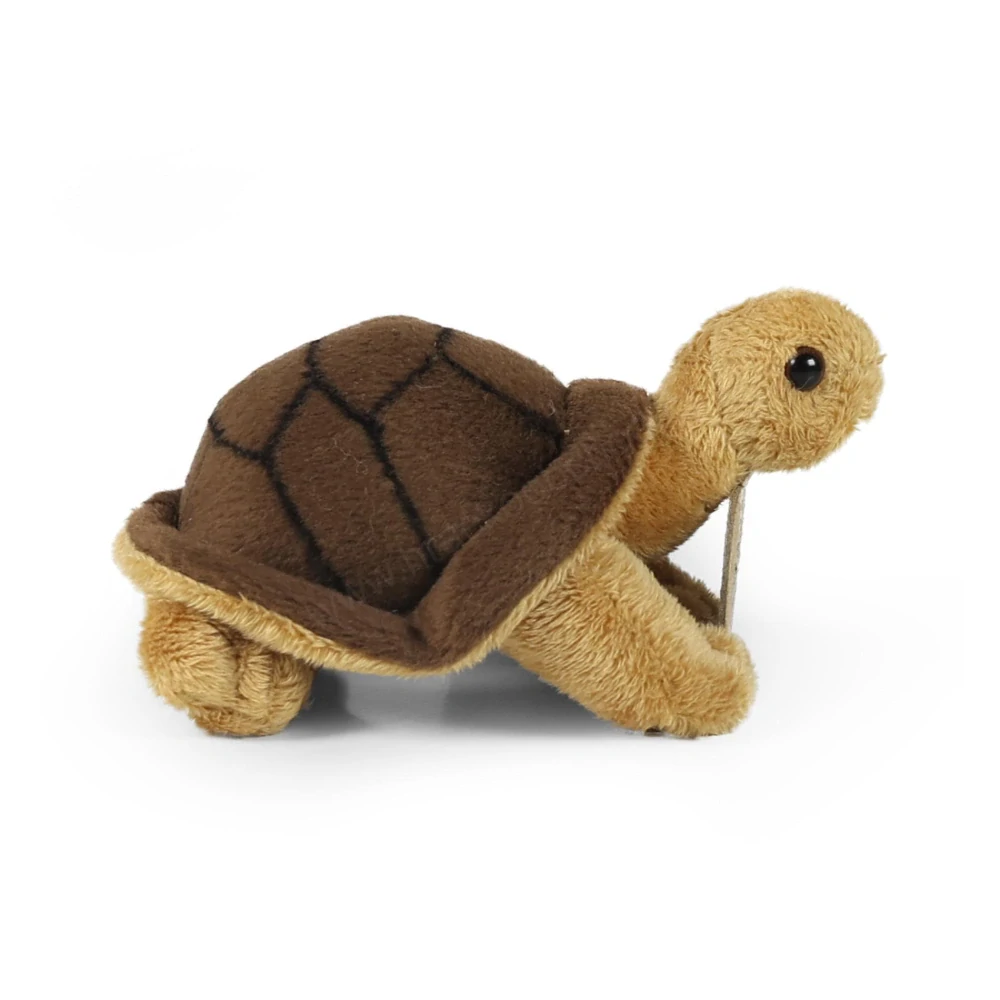 Plyšová želva hnědá 13 cm ECO-FRIENDLY