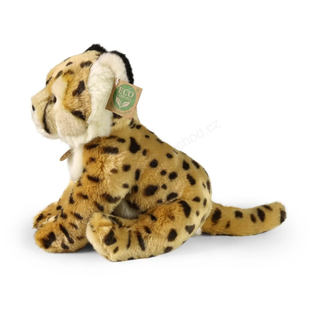 Plyšový gepard sedící 28 cm ECO-FRIENDLY