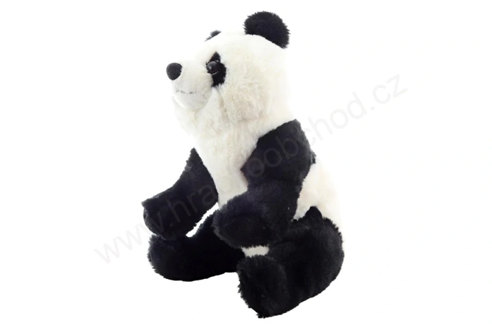Plyšová panda sedící, 26 cm