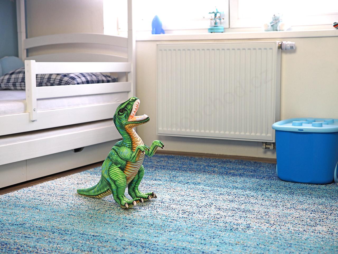 Plyšový dinosaurus dinosaurus Tyrannosaurus rex / T-Rex 68 cm, zelený 