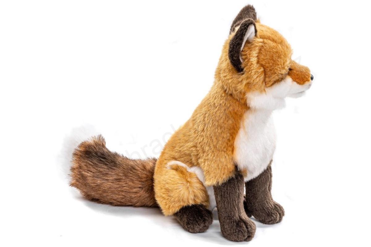 Plyšová LIŠKA liška sedící 27 cm ECO FRIENDLY