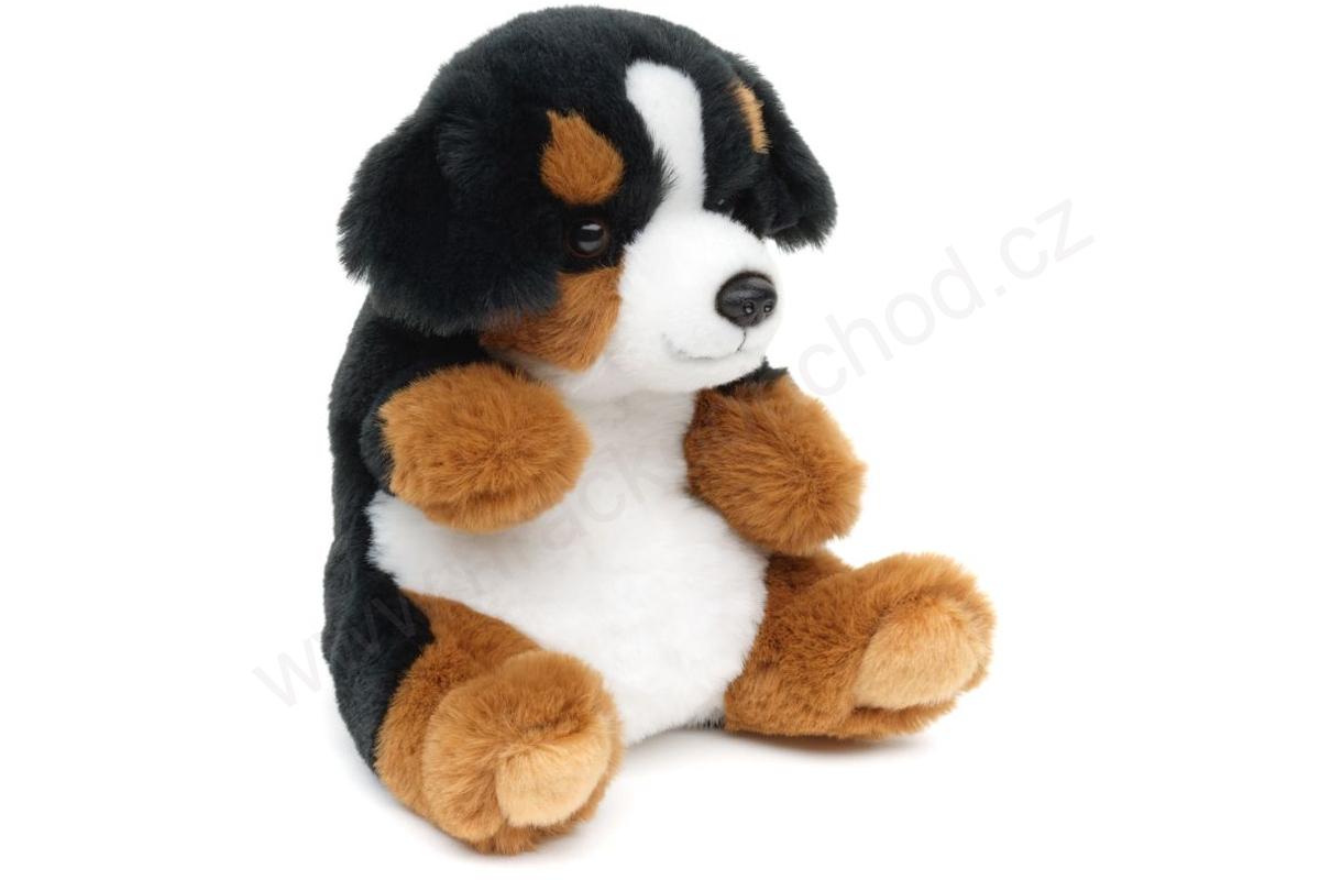 Plyšový pes Bernský salašnický sedící 17 cm ECO FRIENDLY