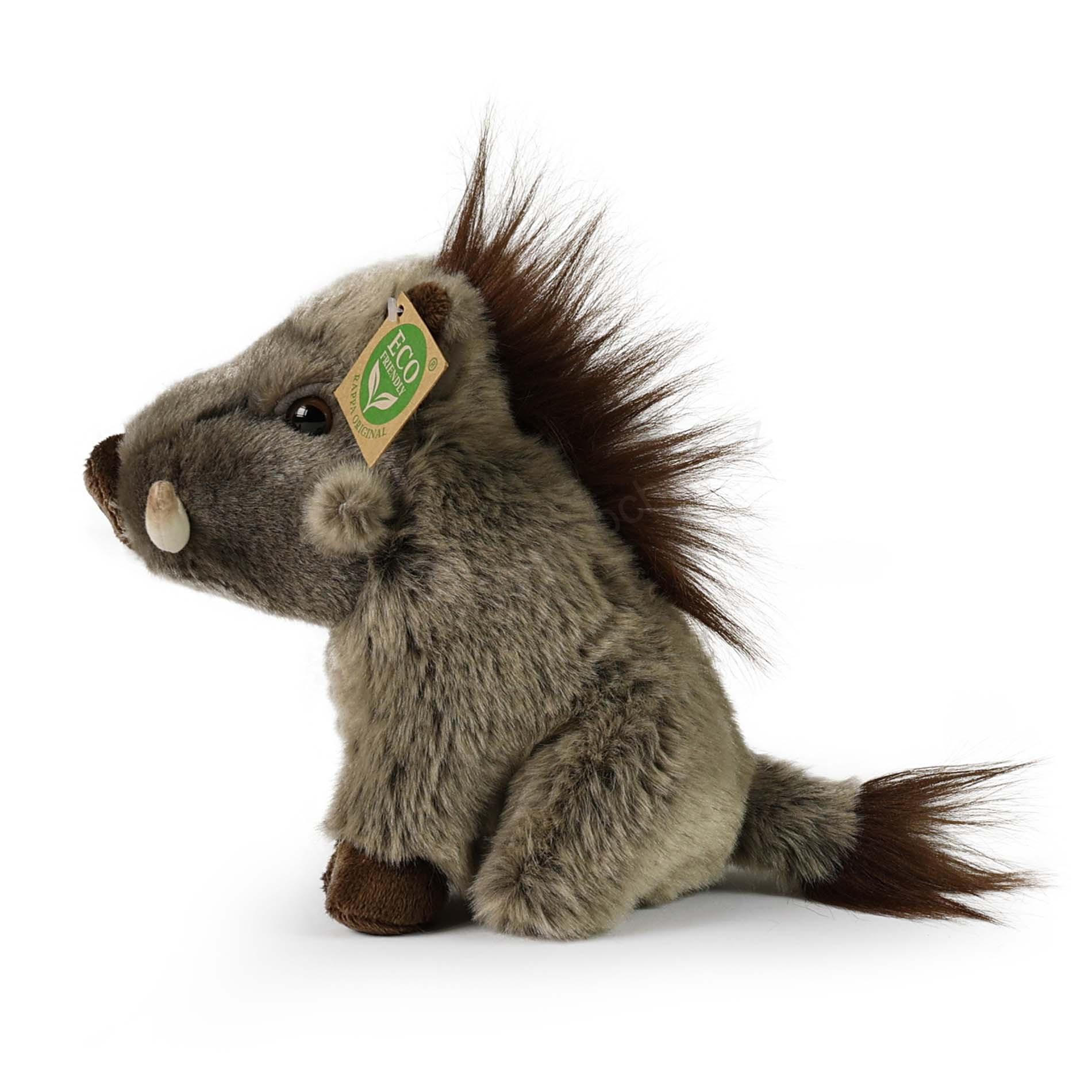 Plyšové prase savanové sedící 20 cm ECO-FRIENDLY