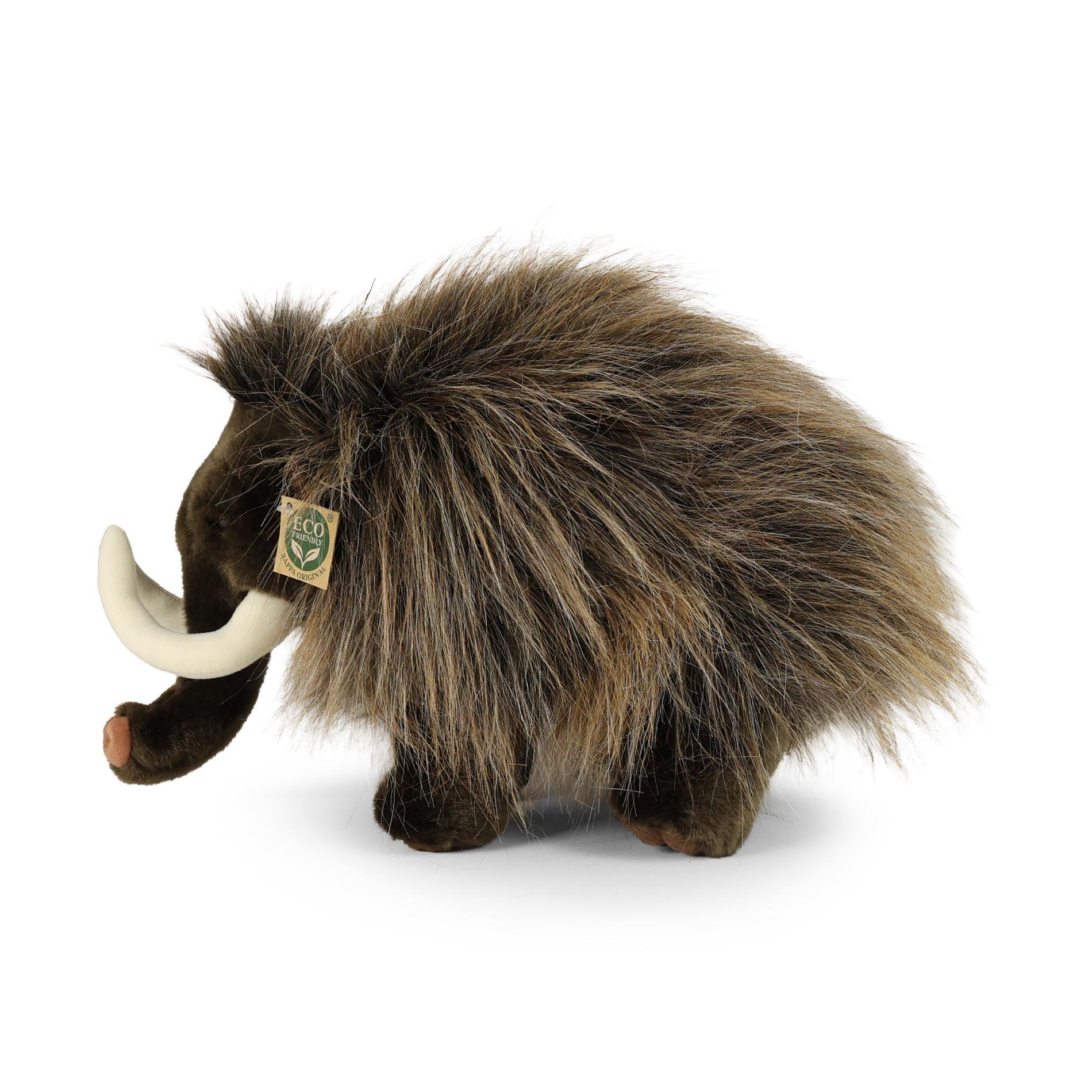 Plyšový mamut chlupatý 34 cm ECO-FRIENDLY