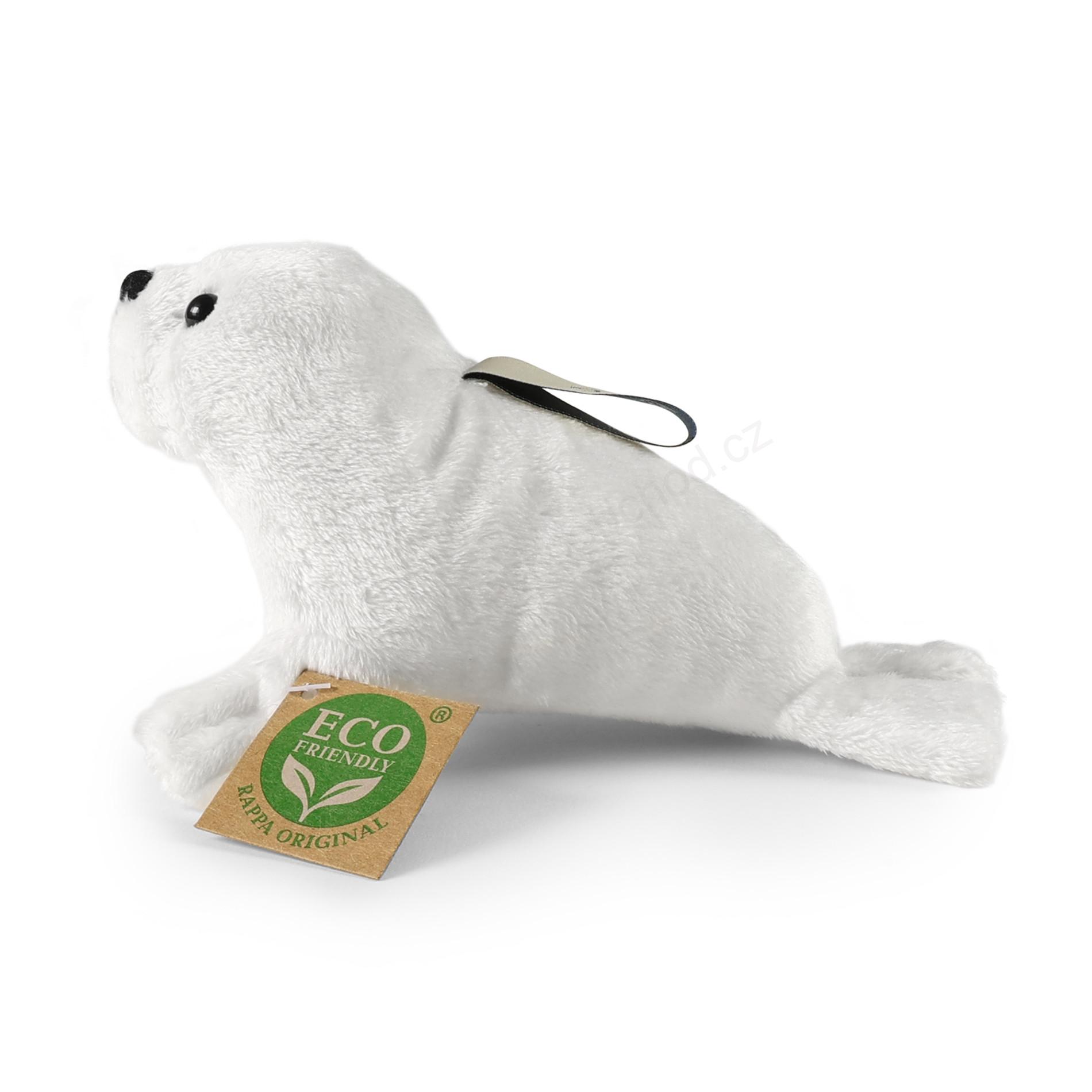 Plyšový tuleň bílý 15 cm ECO-FRIENDLY