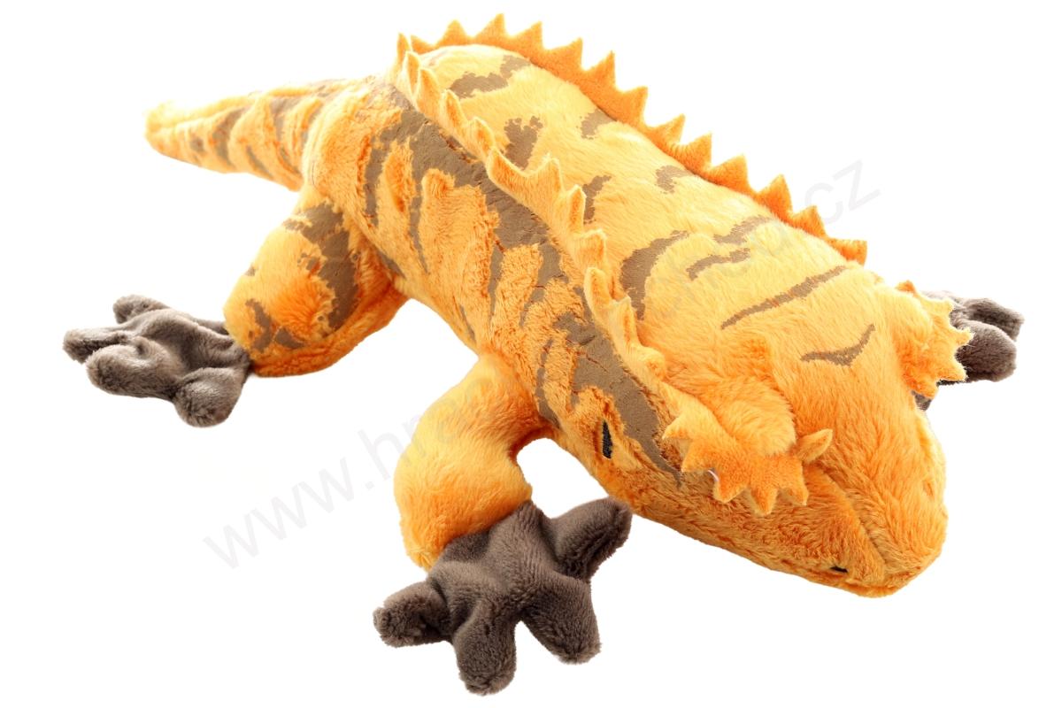 Plyšový Gekon chocholatý 30 cm