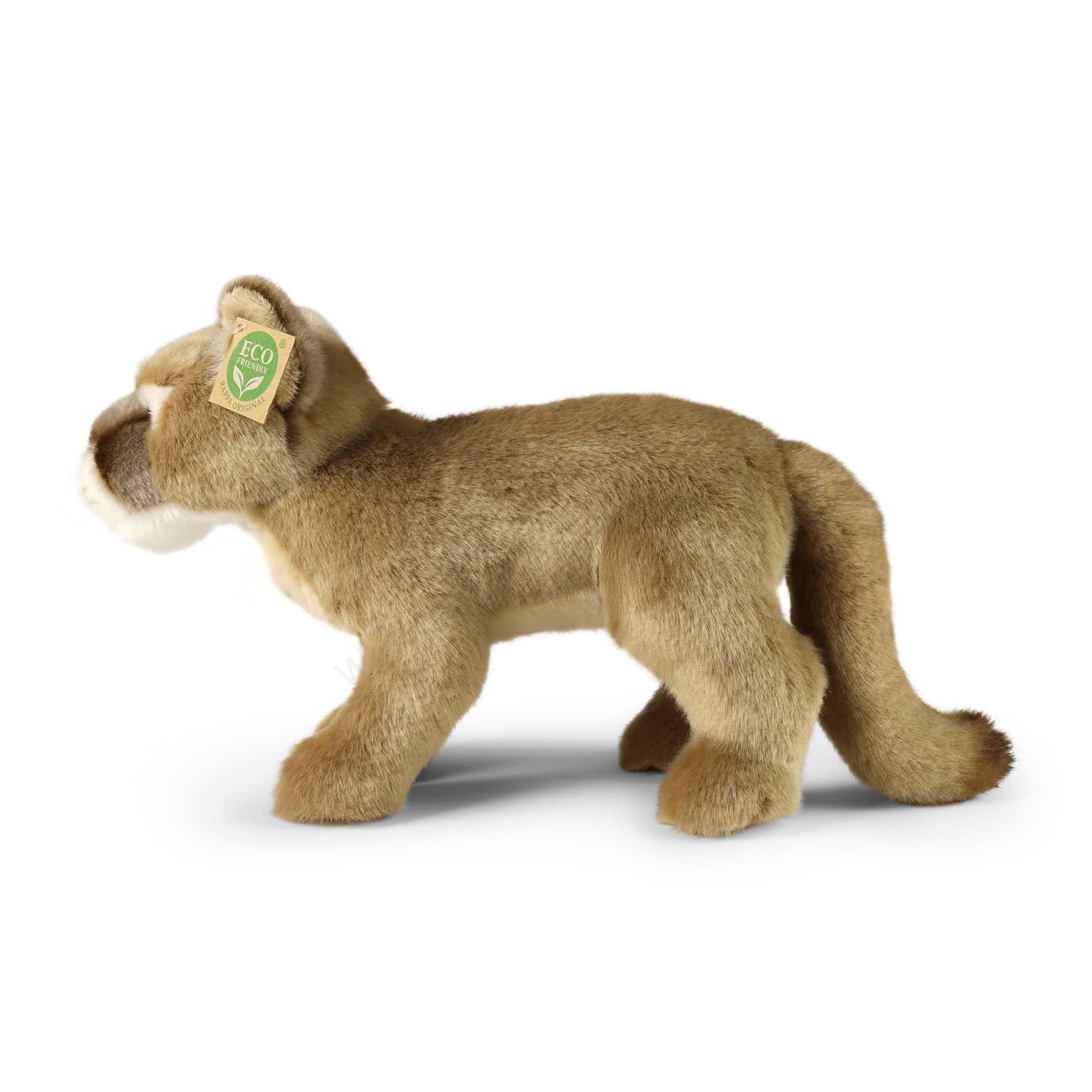 Plyšová hnědá puma (lvice) 28 cm ECO-FRIENDLY