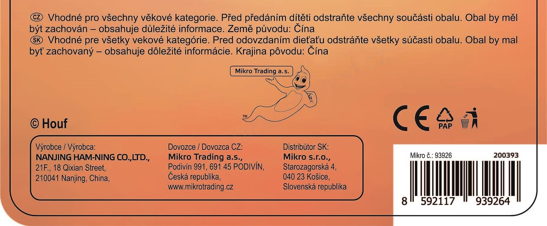 Příběhy včelích medvídků Čmelda plyšový 15 cm