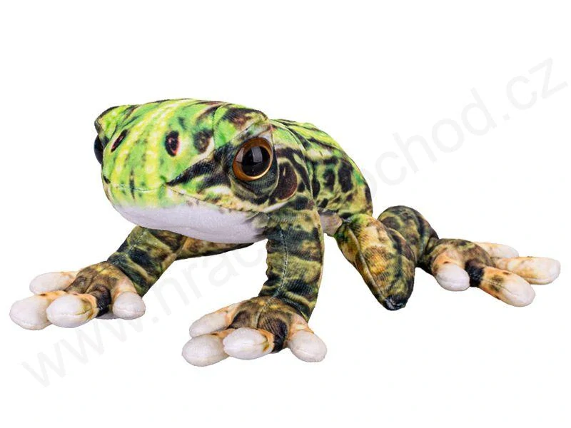 Plyšová žába Pralesnička 22 cm (2 druhy)
