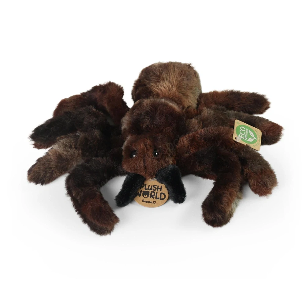 Plyšový Pavouk hnědý 20 cm Eco-friendly PLUSH WORLD