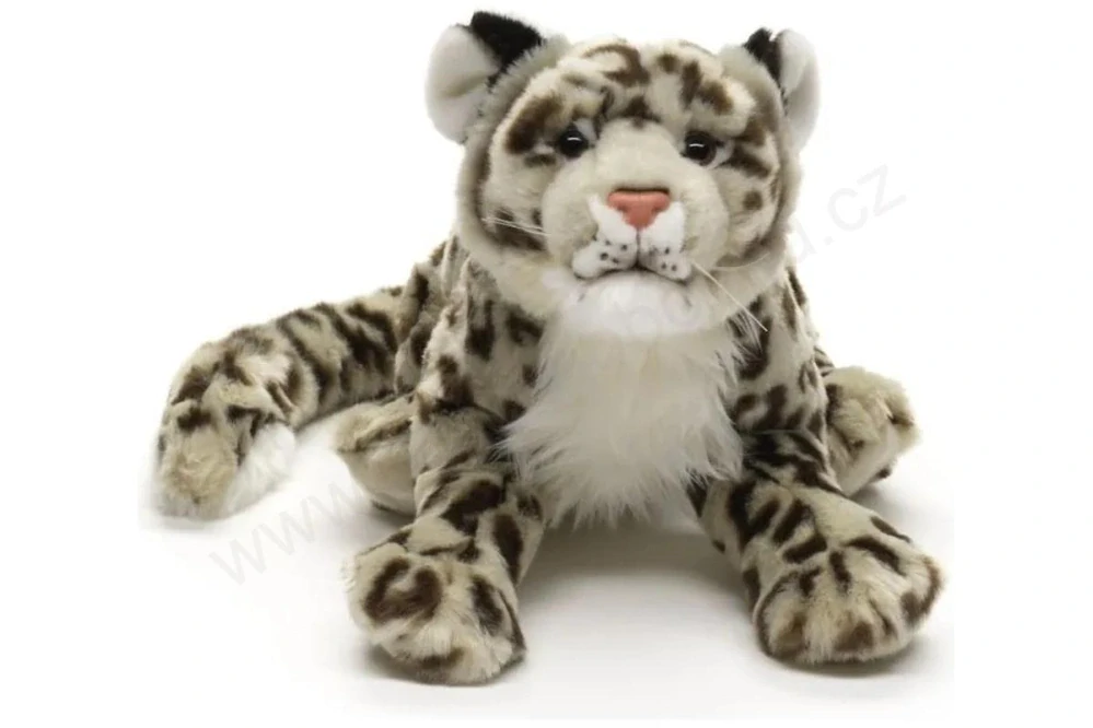 Plyšový Leopard / levhart sněžný 40 cm