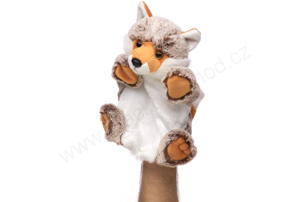 Plyšový maňásek liška 25 cm Uni-Toys ECO-FRIENDLY