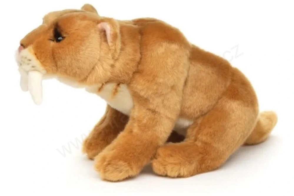 Plyšový Šavlozubý tygr 25 cm Eco-friendly
