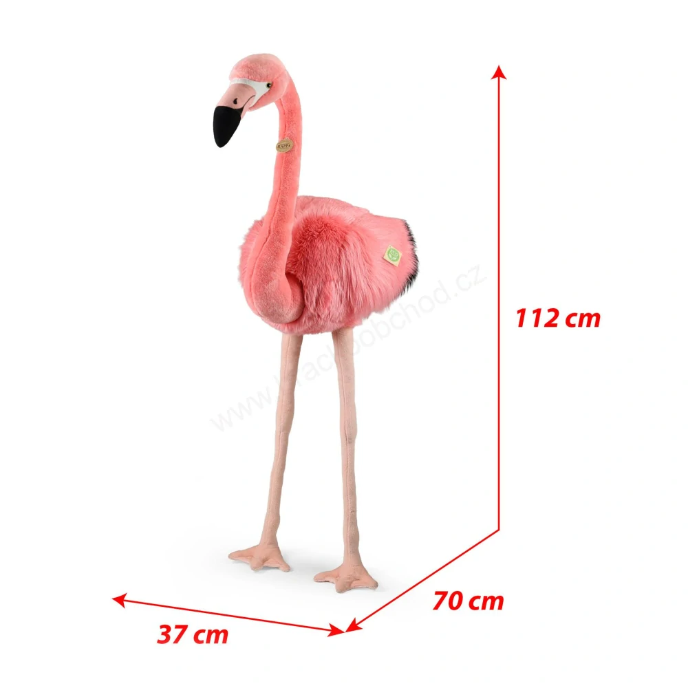 Plyšový plameňák 112 cm ECO-FRIENDLY