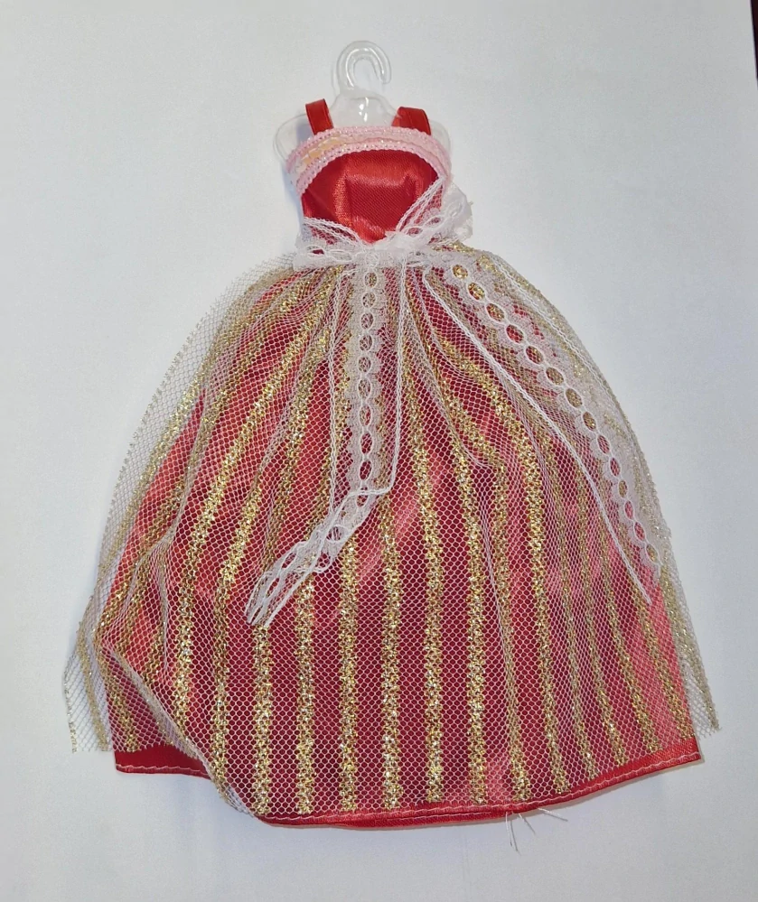 Šaty pro panenku typu Barbie - plesové I.