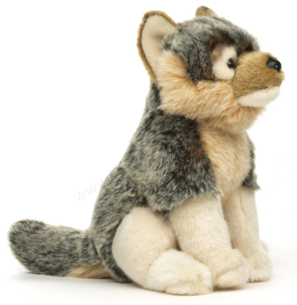 Plyšový VLK 22 cm (vlčák) sedící 