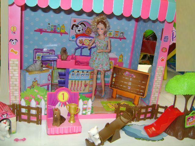 PSÍ SALÓN pro panenky typu Barbie