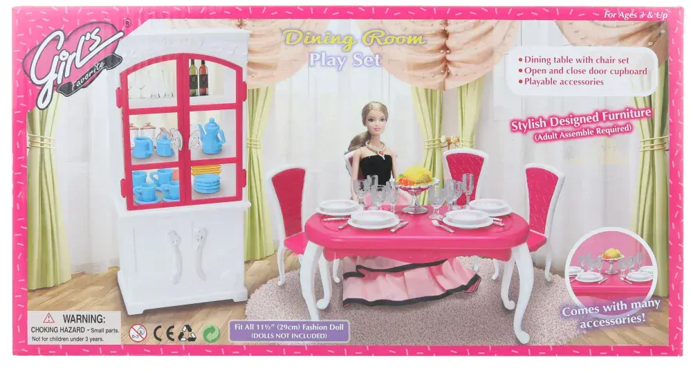 Jídelna - stůl pro Barbie