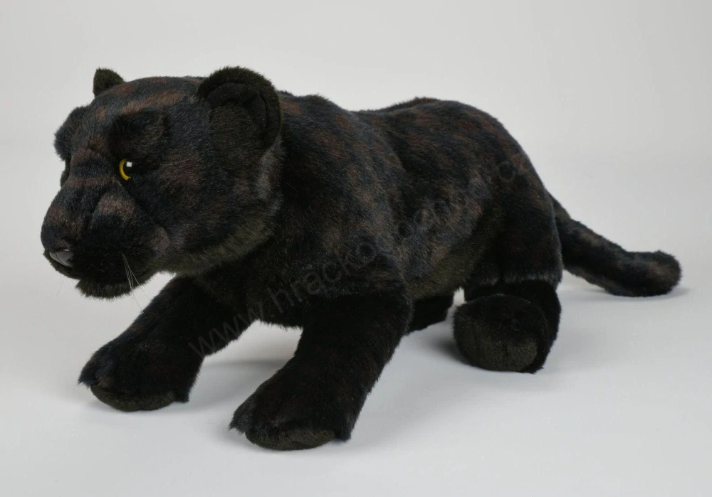 Plyšový panter (černá puma) 47 cm