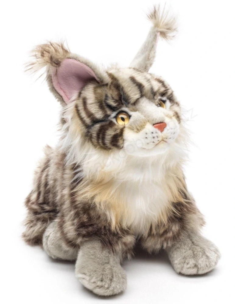 Plyšová kočka mainská mývalí 27 cm