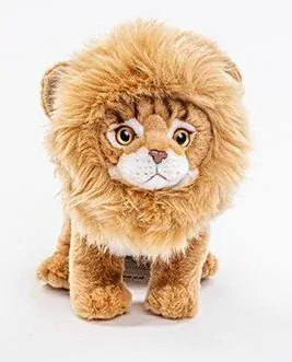 Plyšová kočka se lví hřívou 30 cm - ECO - FRIENDLY
