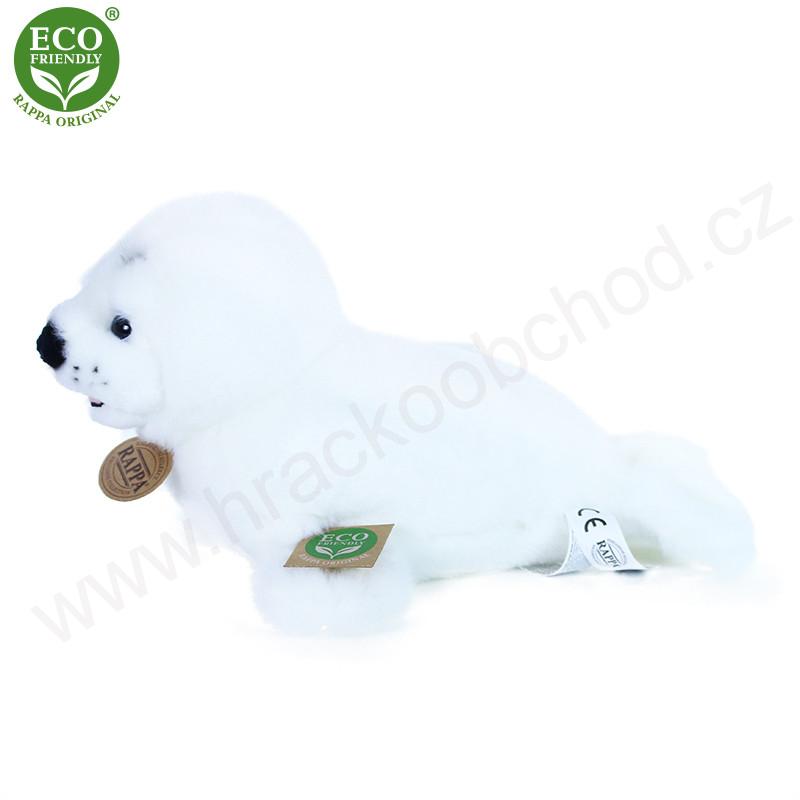 Plyšový tuleň bílý 25 cm ECO-FRIENDLY