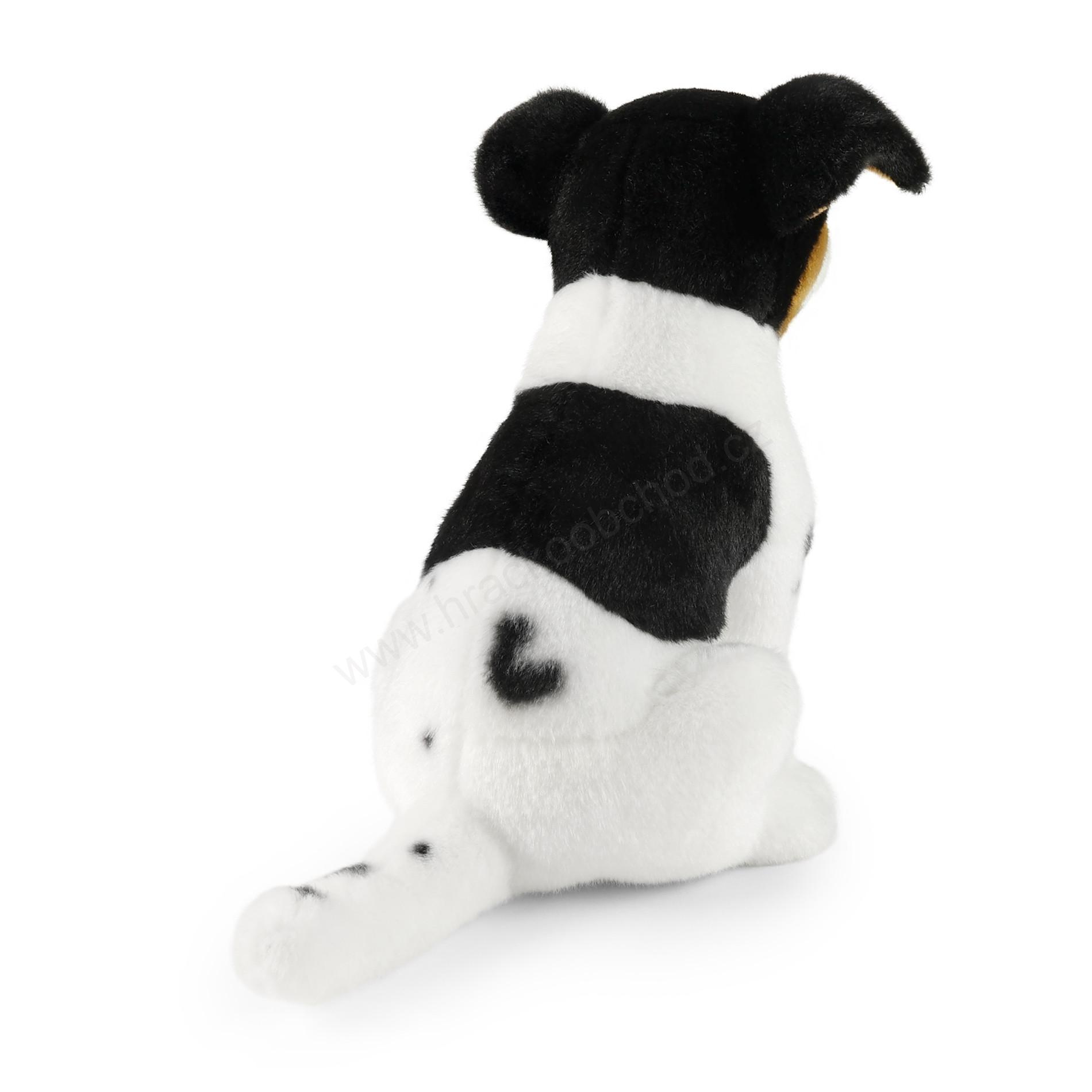 Plyšový pes JACK RUSSELL sedící 29 cm ECO-FRIENDLY
