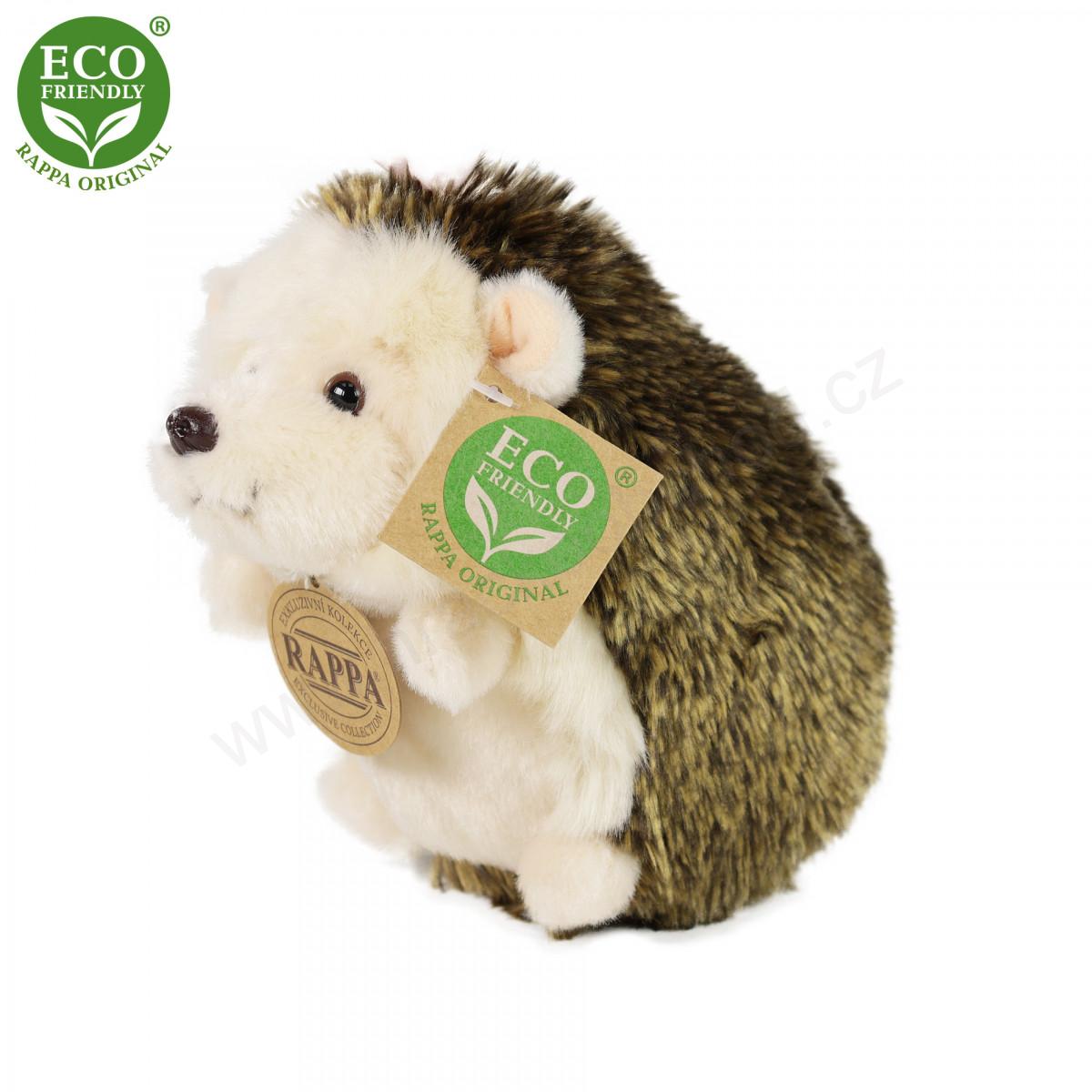 Plyšový ježek světlý 13 cm ECO-FRIENDLY