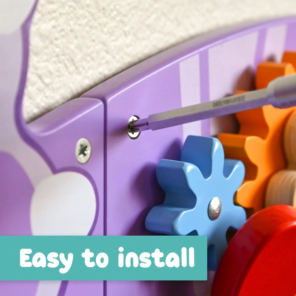 Dřevěná nástěnná hra - Dinosaurus Triceratops