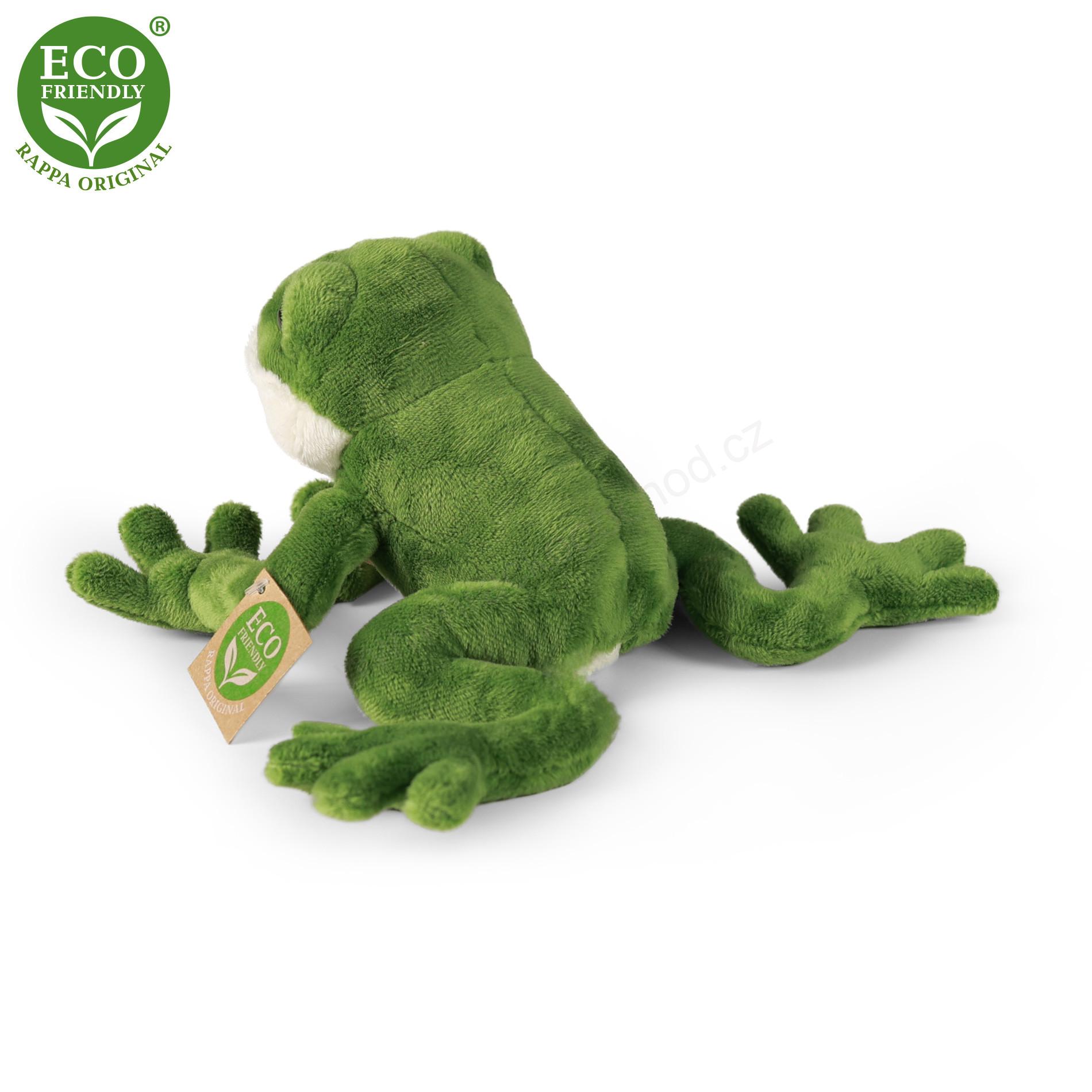 Plyšová žába 15 cm ECO-FRIENDLY