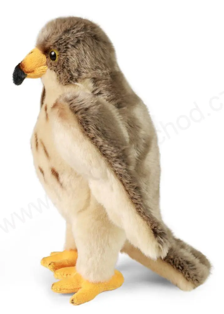 Plyšový pták sokol 27 cm ECO-FRIENDLY