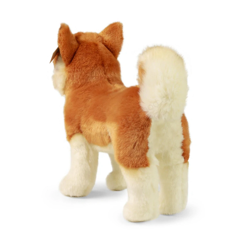 Plyšový pes Akita Inu 30 cm ECO-FRIENDLY