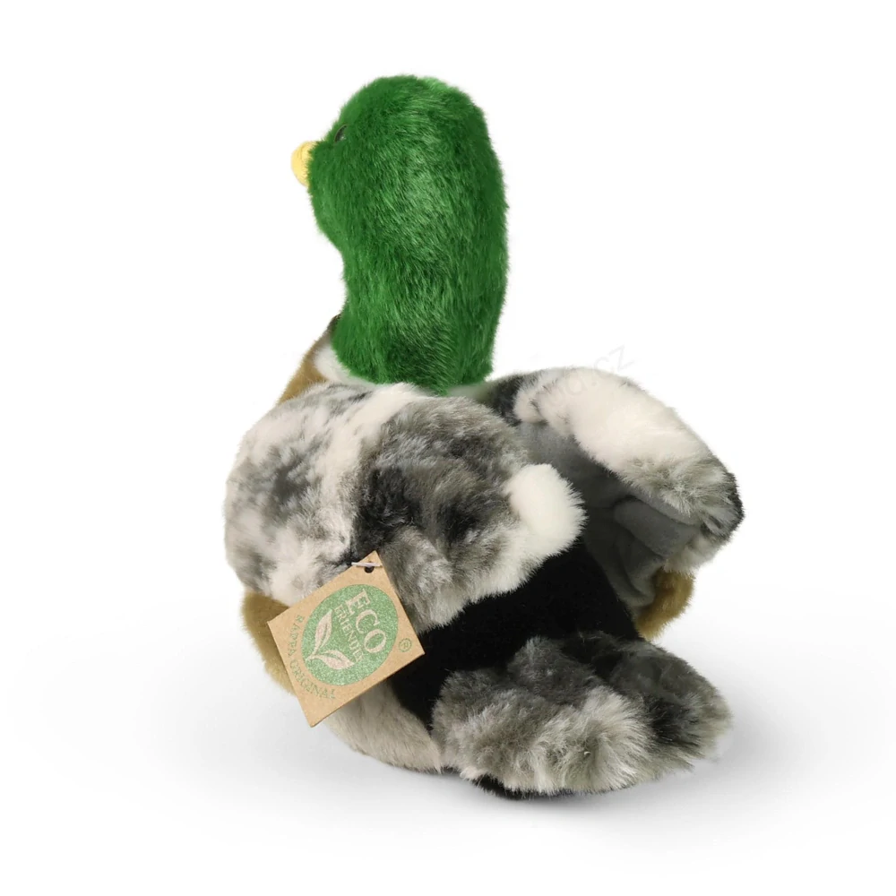 Plyšová kachna / kačer 20 cm, ECO-FRIENDLY