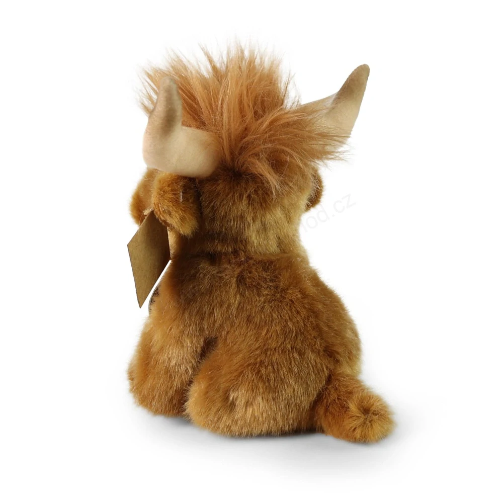 Plyšová kráva / skotský náhorní skot 16 cm ECO-FRIENDLY