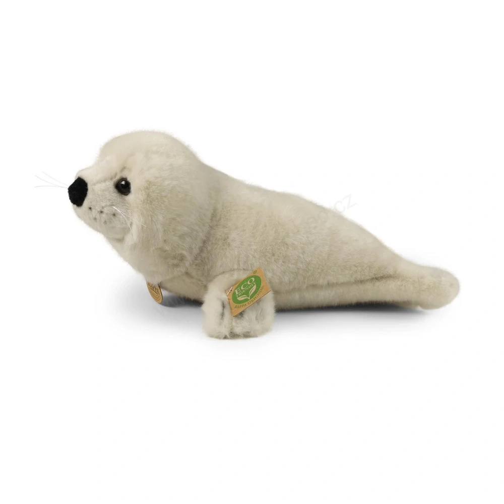 Plyšový tuleň bílý 32 cm ECO-FRIENDLY