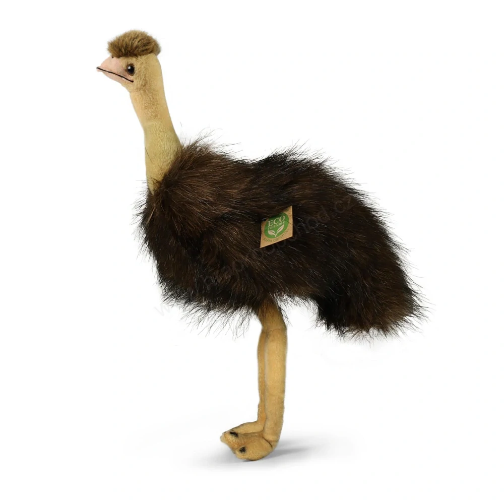 Plyšový pštros Emu 28 cm ECO-FRIENDLY