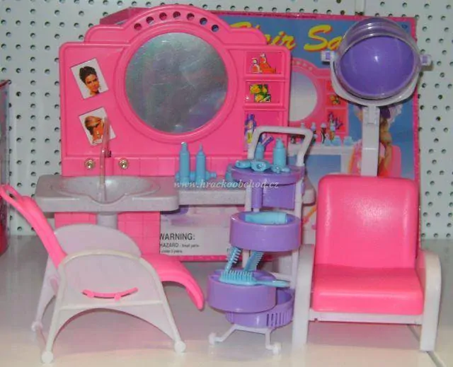 Kadeřnický salón I. pro panenky typu Barbie