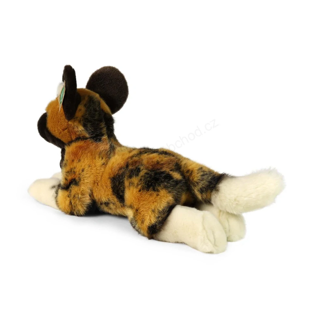 Plyšová hyena / divoký pes hyenový 28 cm ECO-FRIENDLY