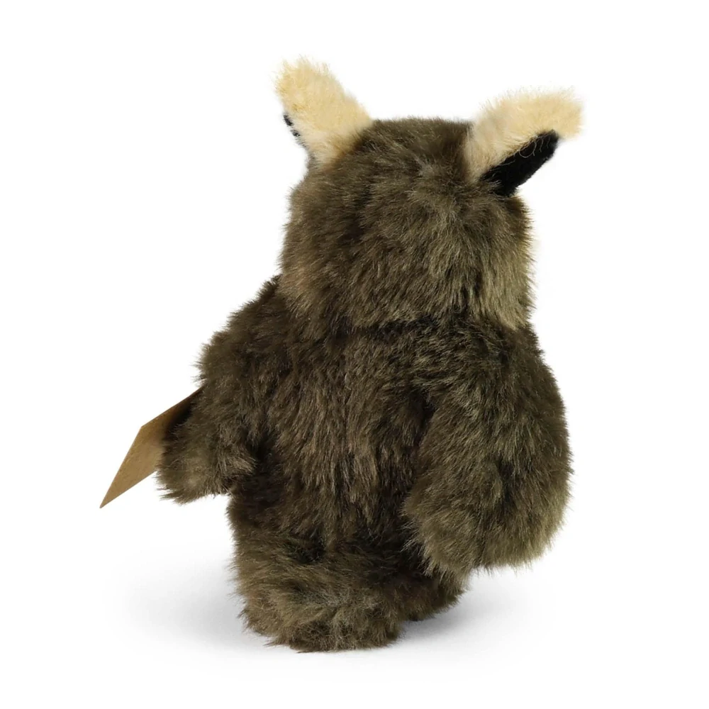 Plyšová sova / výr hnědý 13 cm ECO-FRIENDLY