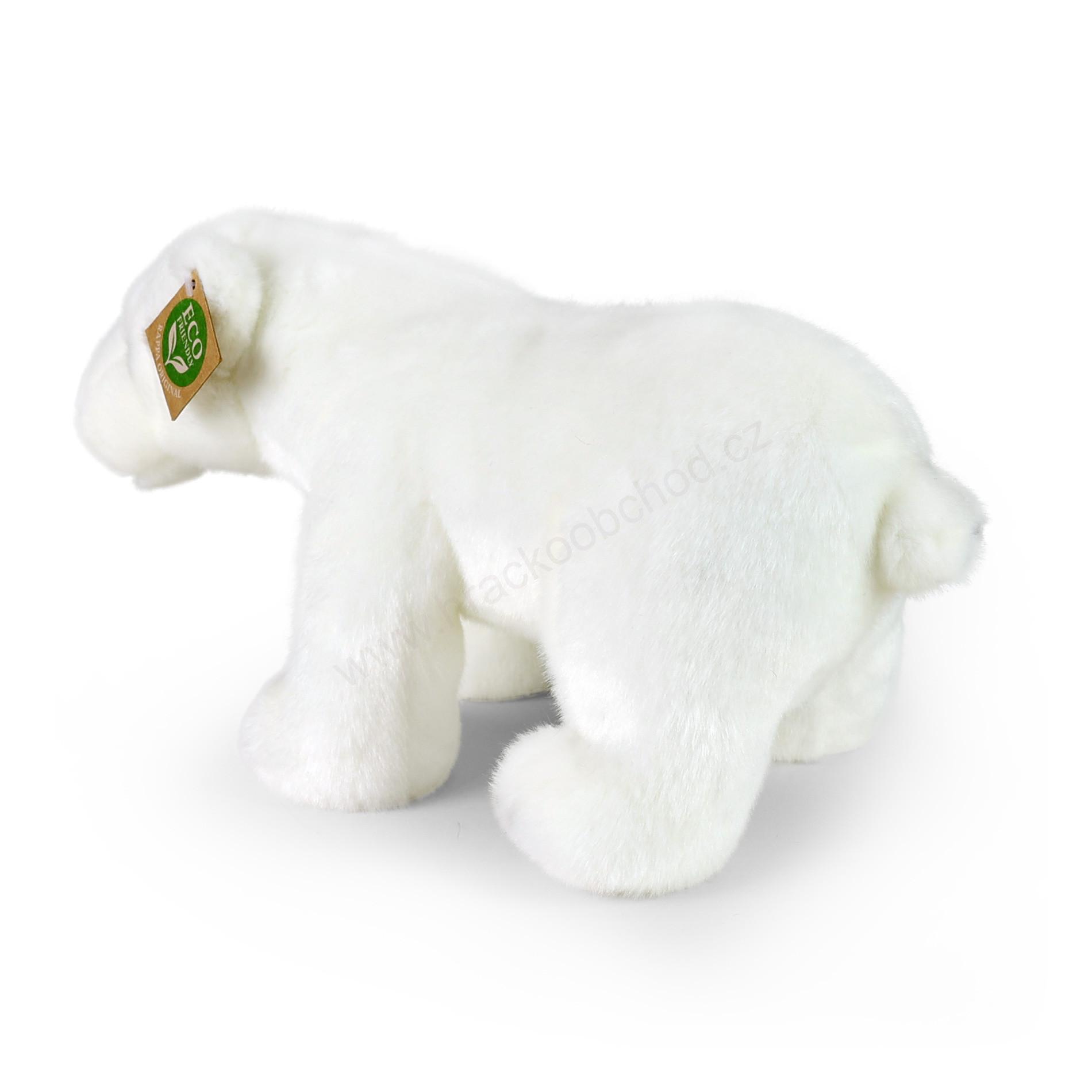 Plyšový lední medvěd stojící 30 cm ECO-FRIENDLY