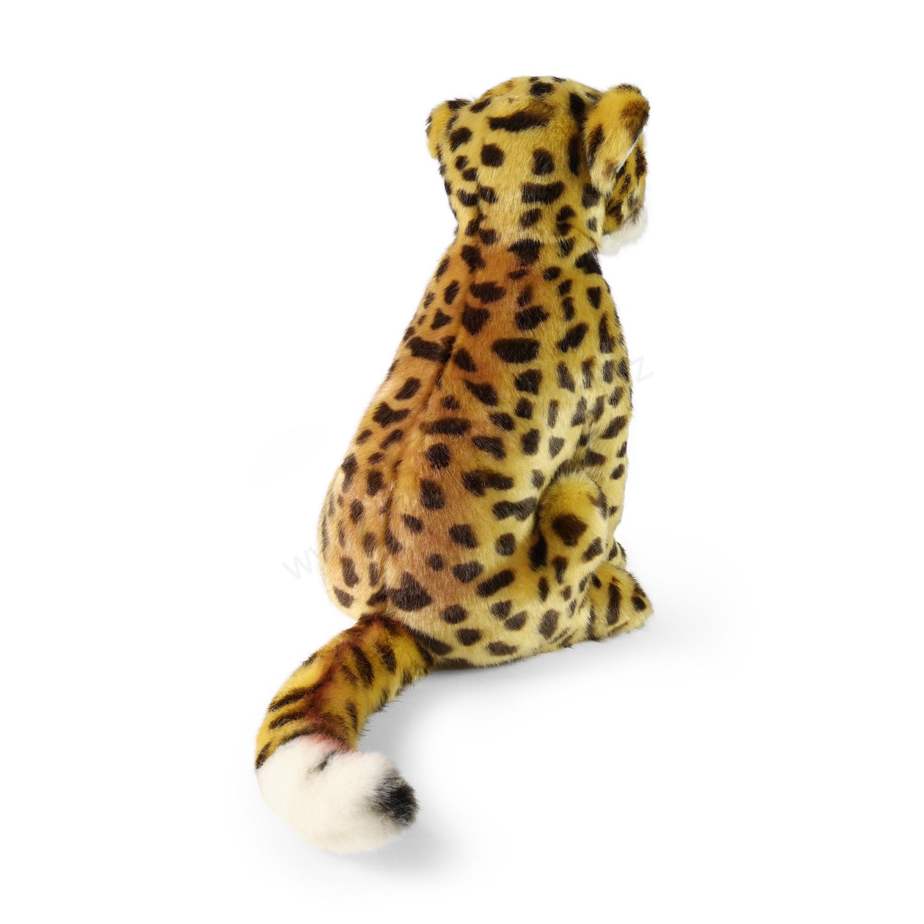 Plyšový gepard sedící 28 cm ECO-FRIENDLY